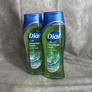 2x Dial Mountain Fresh Hydrating Skin Smart Body Wash 16 Oz.